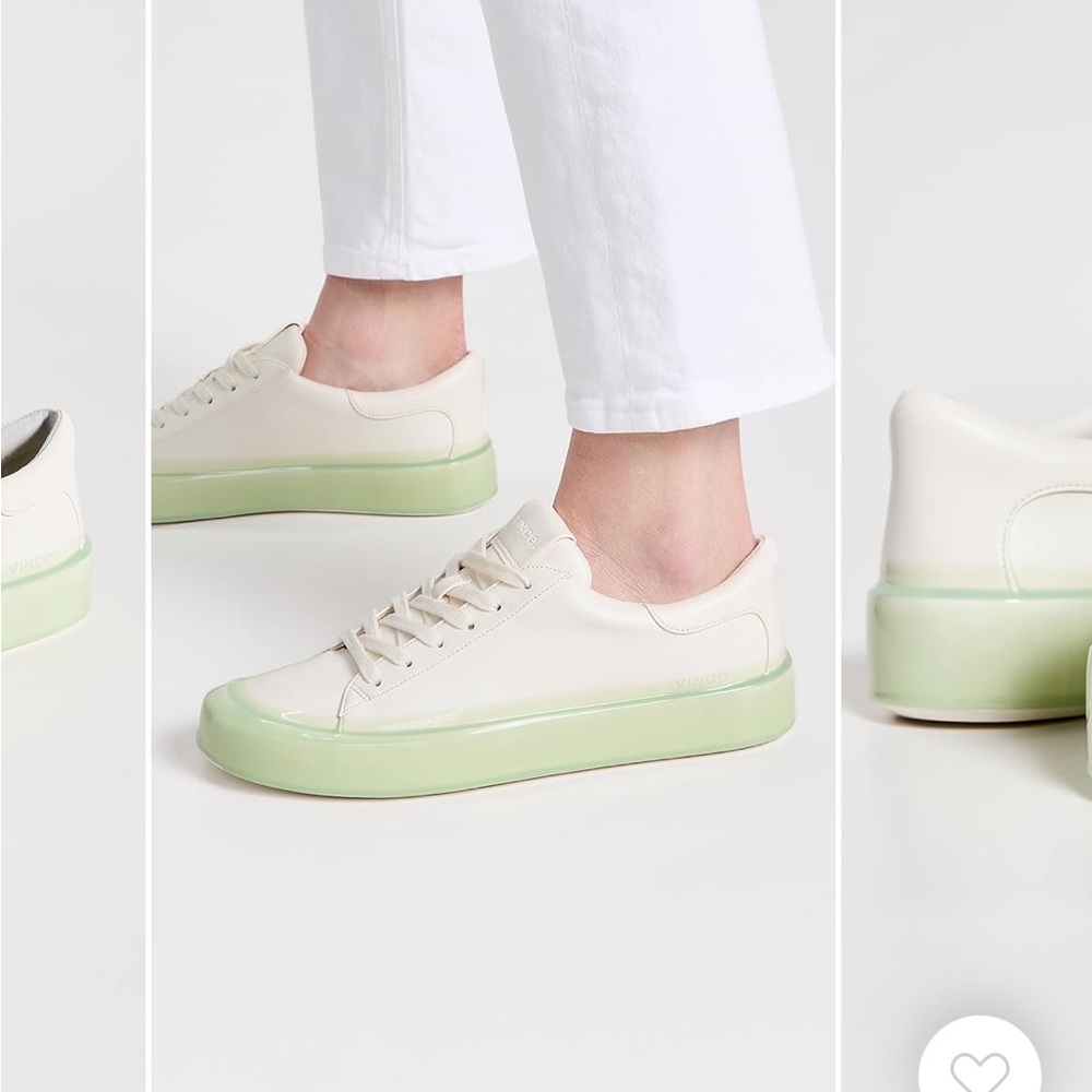 VINCE Gabbi dipped tennis shoes